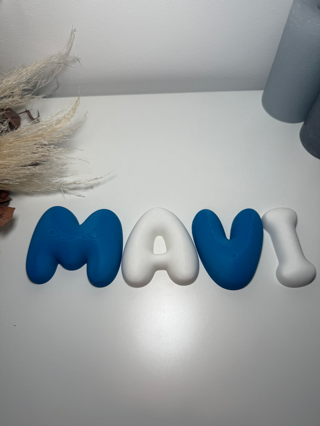 Personalisierte 3D Bubble Buchstaben